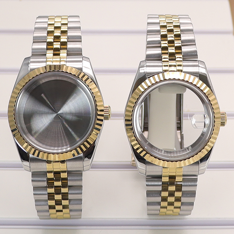 Reel Case - 36mm/40mm Two-Tone Gold Watch Case 5-link