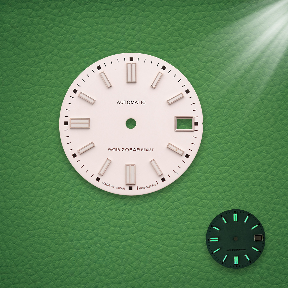 S Logo Dial 28.5mm Matte dial  - Reel Case recension och pris