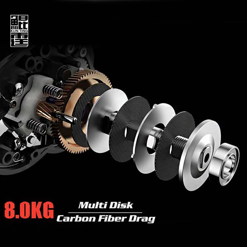 Kunting Slow Pitch Jigging Bai - Trolling Reel recension och pris