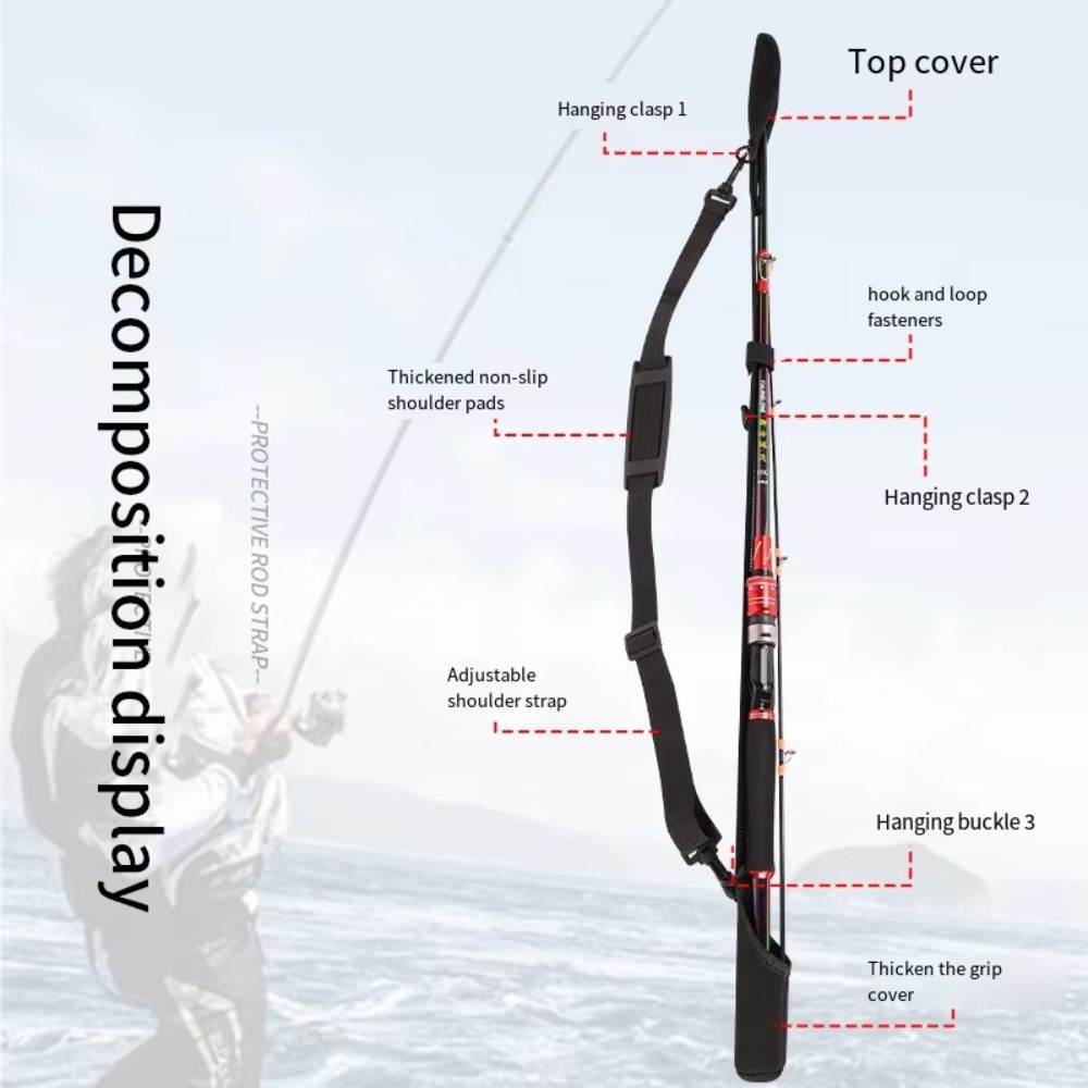 Adjustable Fishing Rod Storage - Reel Case recension och pris