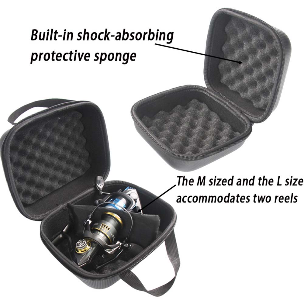 JSFUN Fishing Reel Case S/M/L  - Reel Case recension och pris