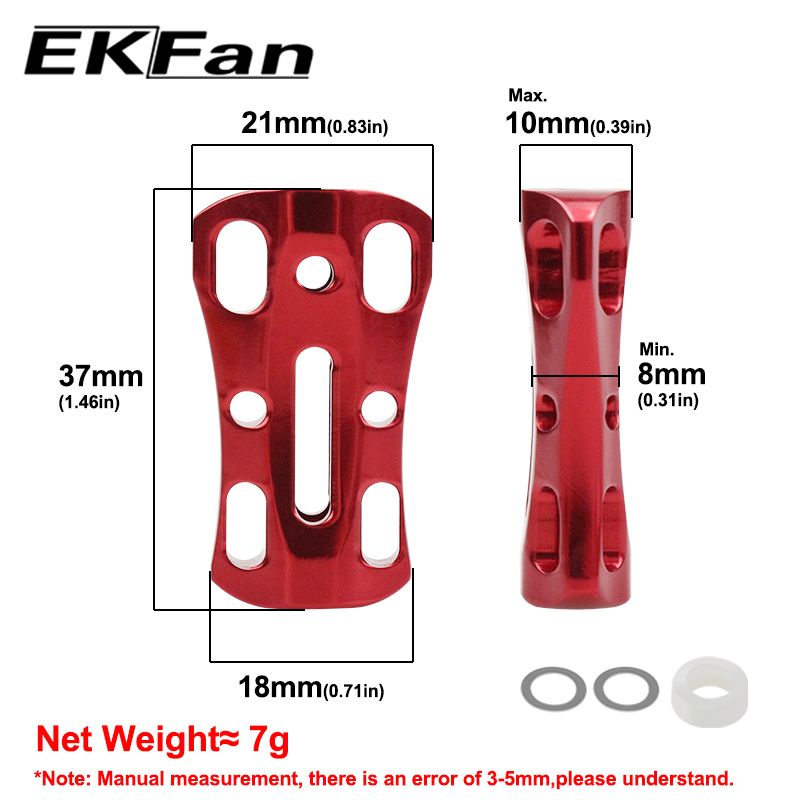 EKFan 1pc Aluminum Alloy Hollo - Fly Reel recension och pris