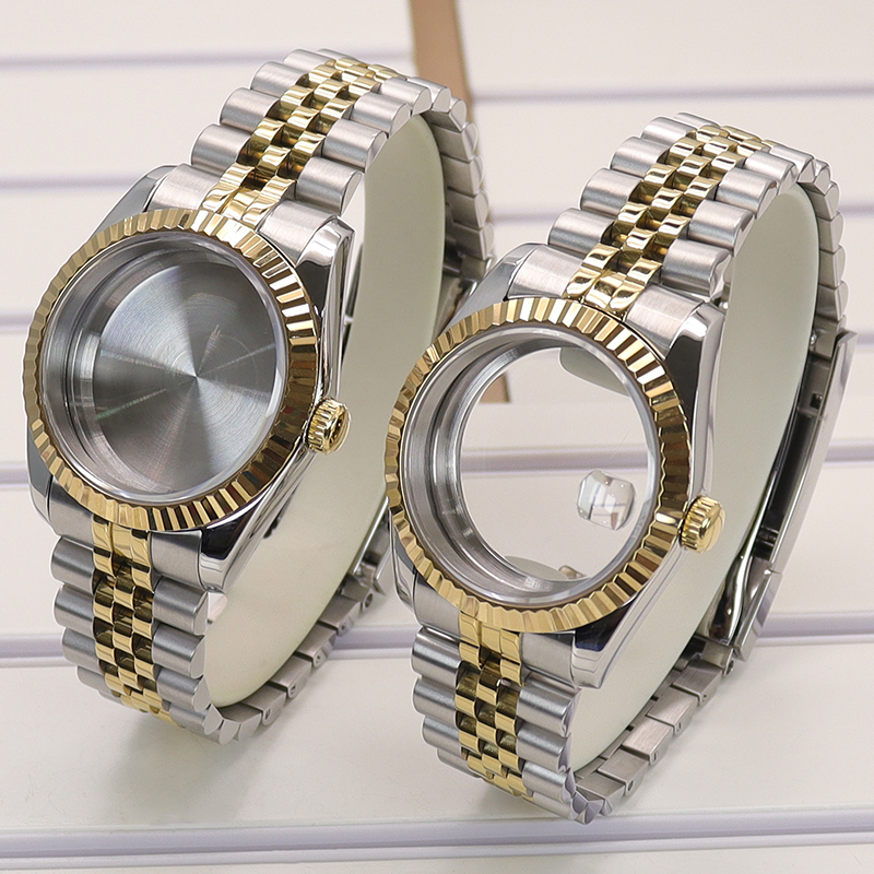 36mm/40mm Two-Tone Gold Watch  - Reel Case recension och pris