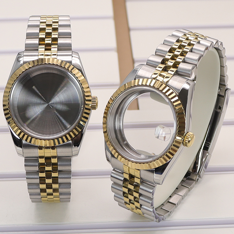 36mm/40mm Two-Tone Gold Watch  - Reel Case recension och pris