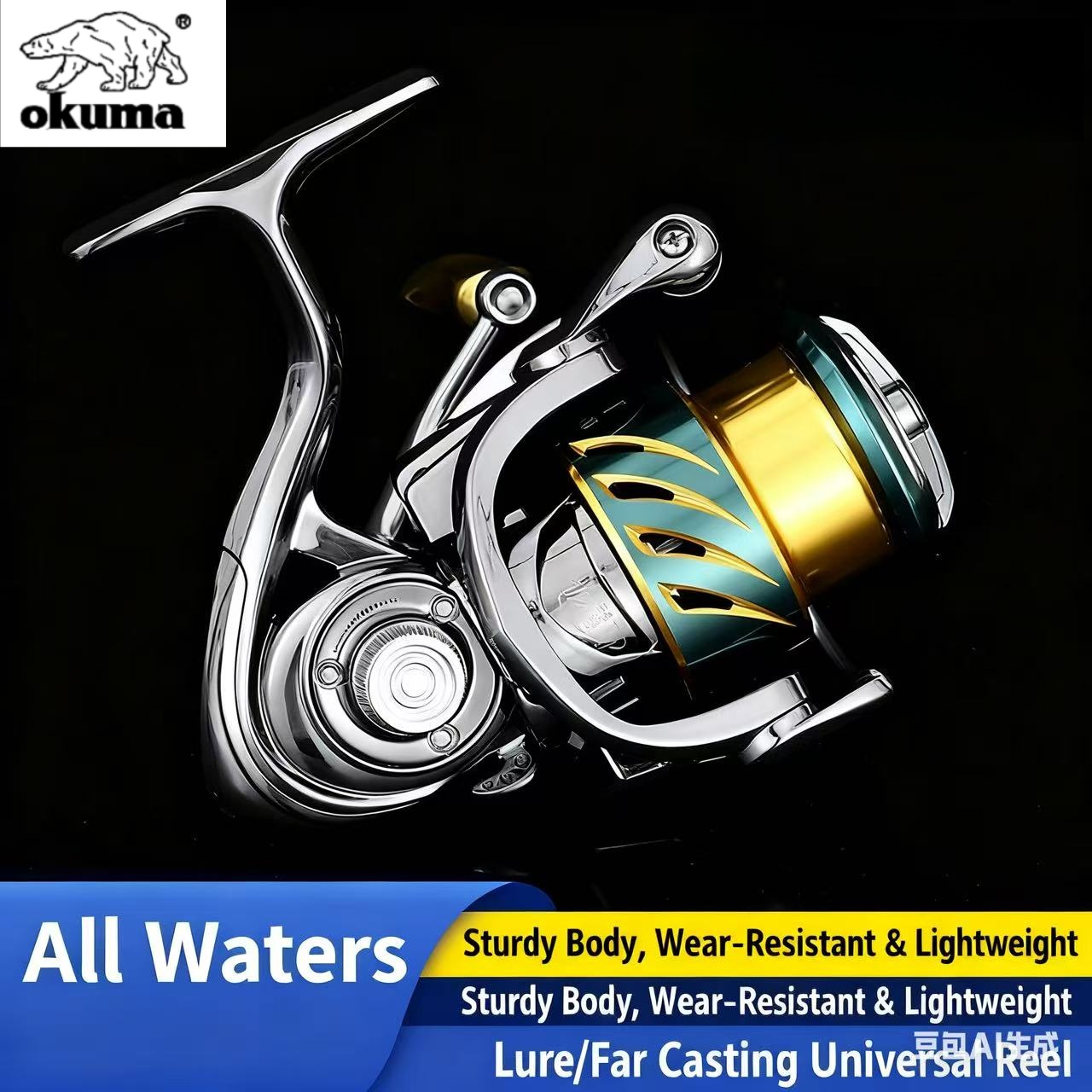Okuma Fishing Tackle Spinning  - Daiwa Reel Bg recension och pris